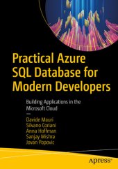 book Practical Azure SQL Database for Modern Developers: Building Applications in the Microsoft Cloud