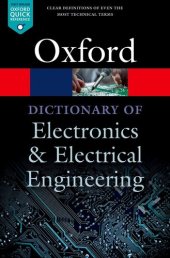 book A Dictionary of Electronics and Electrical Engineering