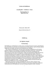 book Lexikon des Buddhismus. Grundbegriffe – Traditionen – Praxis