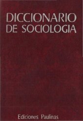 book Diccionario de Sociología