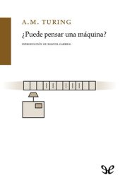 book ¿Puede pensar una máquina?