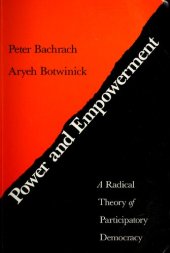 book Power and empowerment: a radical theory of participatory democracy