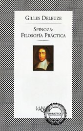 book Spinoza, filosofía práctica