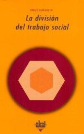 book La Division Del Trabajo Social