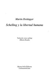 book Shelling y la libertad humana