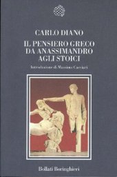 book Il pensiero greco da Anassimandro agli Stoici