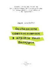 book Особенности сюжетосложения в игровом кино Беларуси