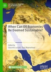 book When Can Oil Economies Be Deemed Sustainable?