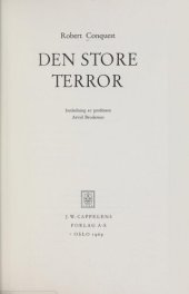 book Den store terror