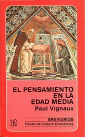 book El pensamiento en la Edad Media