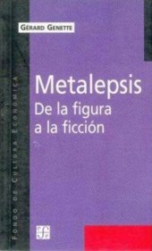 book Metalepsis: de la figura a la ficción