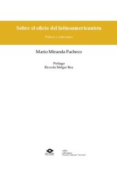 book Sobre el oficio del latinoamericanista