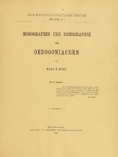 book Monographie und Iconographie der Oedogoniaceen