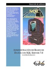 book Administración de Bases de Datos con SQL Server 7.0