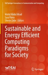 book Sustainable and Energy Efficient Computing Paradigms for Society