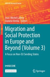 book Migration and Social Protection in Europe and Beyond (Volume 3): A Focus on Non-EU Sending States