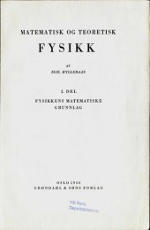 book Matematisk og teoretisk fysikk 1: Fysikkens matematiske grunnlag