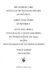 book Da Natureza / Da República / Consolação / Da Tranquilidade da Alma / Medéia / Apocoloquintose / Meditações