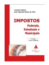 book Impostos federais, estaduais e municipais