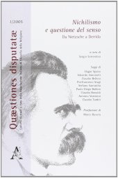 book Nichilismo e questione del senso. Da Nietzsche a Derrida