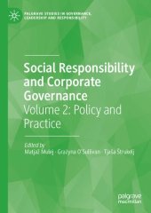 book Social Responsibility and Corporate Governance: Volume 2: Policy and Practice