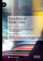 book Guardians of Public Value: How Public Organisations Become and Remain Institutions