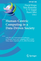 book 14th IFIP TC 9 International Conference on Human Choice and Computers, HCC14 2020, Tokyo, Japan, September 9–11, 2020, Proceedings