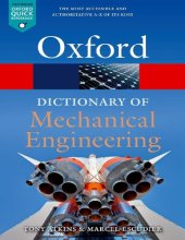 book A Dictionary of Mechanical Engineering