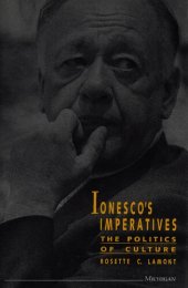 book Ionesco's Imperatives: The Politics of Culture