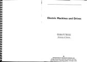 book Electric Machines And Drives