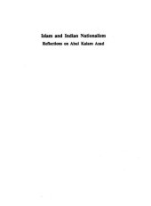 book Islam and Indian nationalism : reflections on Abul Kalam Azad