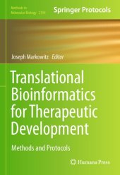 book Translational Bioinformatics for Therapeutic Development