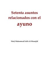 book Setenta asuntos relacionados con el ayuno