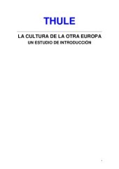 book Thule La Cultura De La Otra Europa