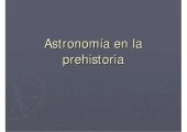 book Astronomia En La Prehistoria