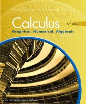 book Calculus: Graphical, Numerical, Algebraic