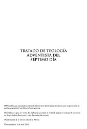 book Tratado de teología adventista del séptimo día