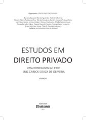 book Estudos em Direito Privado: uma homenagem ao prof. Luiz Carlos Souza de Oliveira