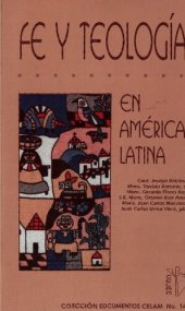 book Fe Y Teologia En America Latina