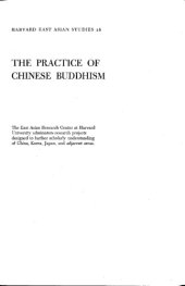 book The Practice of Chinese Buddhism 1900-1950