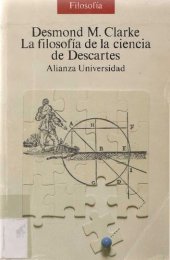 book La Filosofia De La Ciencia De Descartes