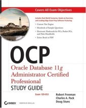 book Oracle Database 11g Administrator Certified Professional Study Guide