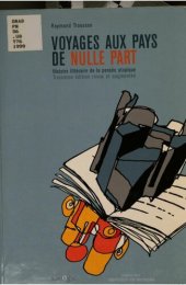 book Voyages aux pays de nulle part : histoire littéraire de la pensée utopique