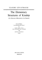 book The Elementary Structures of Kinship