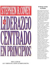 book Liderazgo centrado en principios