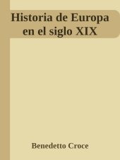 book Historia de Europa en el siglo XIX