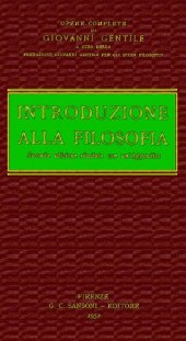 book Introduzione alla filosofia. Seconda edizione riveduta con un'Appendice