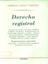 book Derecho Registral