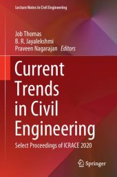 book Current Trends in Civil Engineering: Select Proceedings of ICRACE 2020