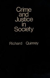 book Crime and Justice in Society